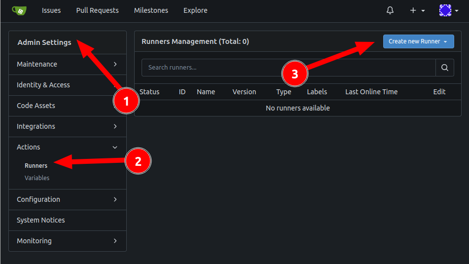 gitea-site-administration-runners.png